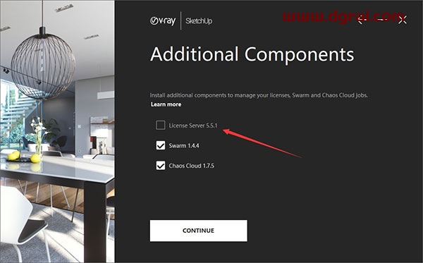 vray5.1 for sketchup【草图大师2017/2018/2019/2020/2021渲染器】简体中文版安装教程
