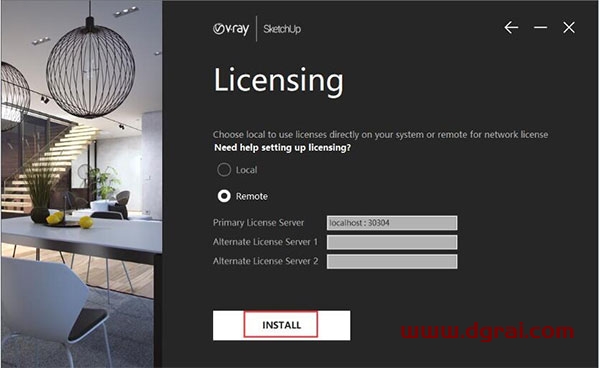 vray5.1 for sketchup【草图大师2017/2018/2019/2020/2021渲染器】简体中文版安装教程