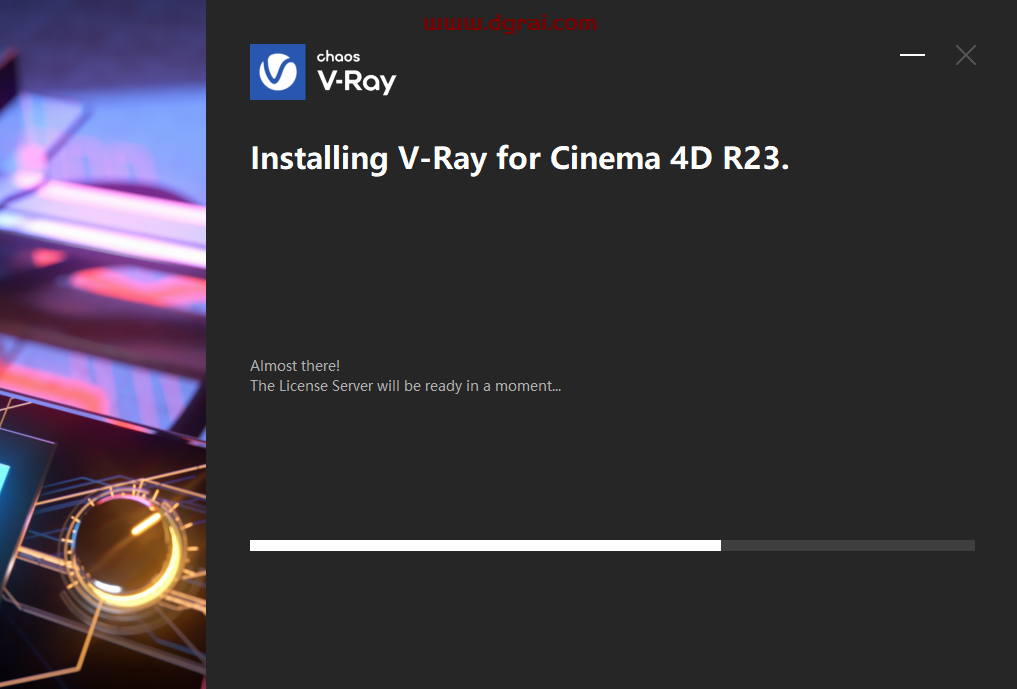 VRay 5.1 for C4D【支持R20/R21/S22/R23/S24】中文版安装教程