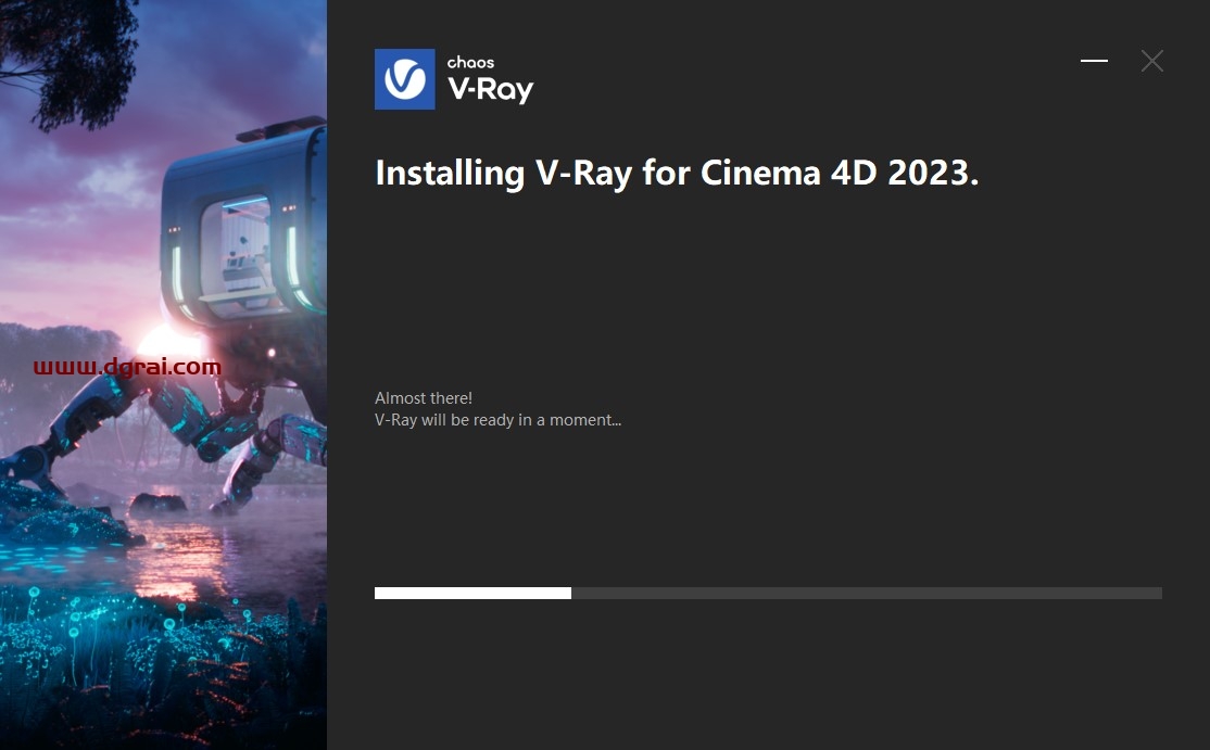 【C4D Vray渲染器】 VRay 6.00.01 for Cinema 4D R21/R22/R23/S24/R25/R26/2023英文版安装教程