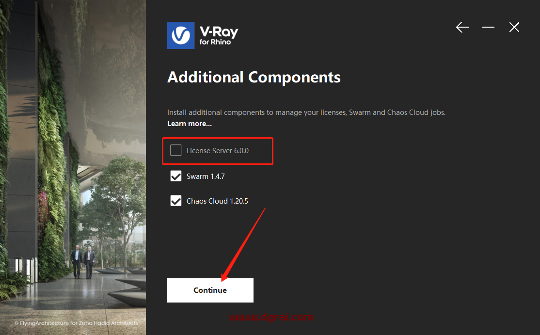 【犀牛插件VR渲染器下载】VRay 6.0002 for Rhino 6-8安装教程
