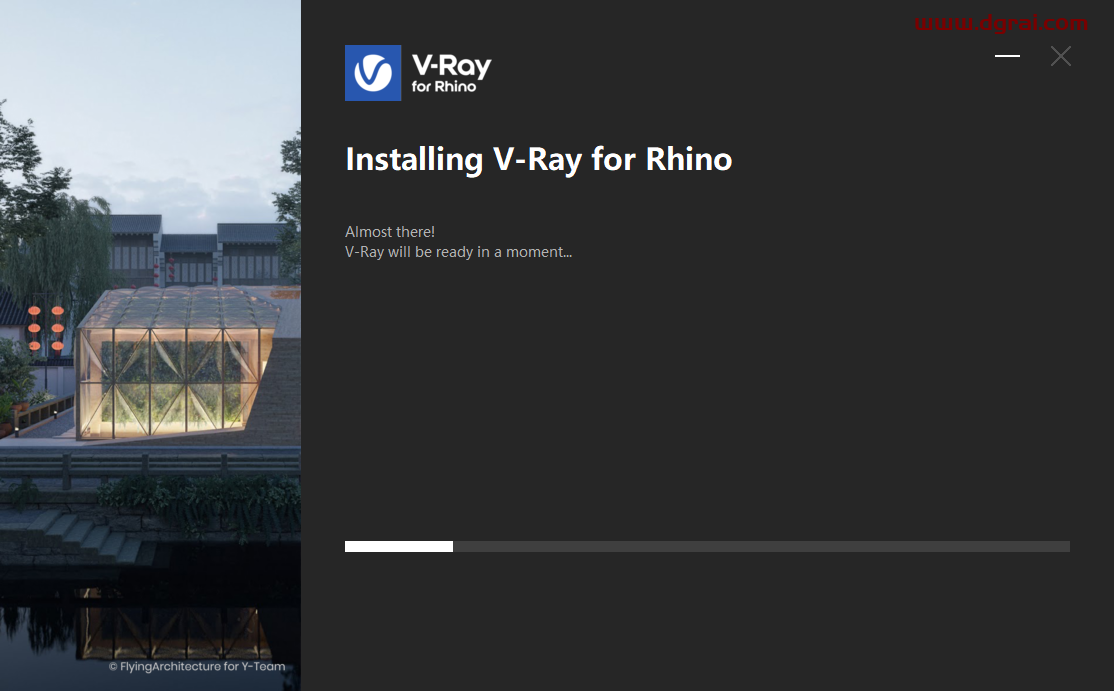 【犀牛插件VR渲染器下载】VRay 6.0002 for Rhino 6-8安装教程