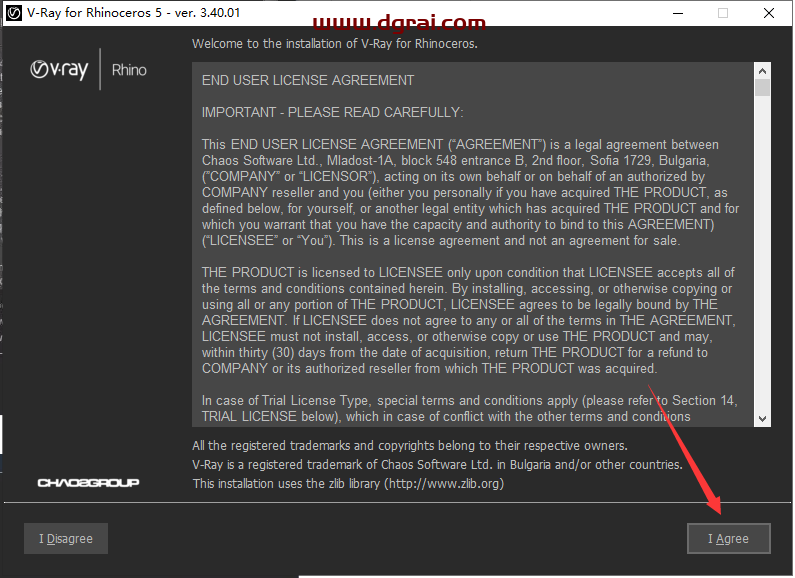 vray3.4 for rhino【支持rhino5】渲染器安装教程