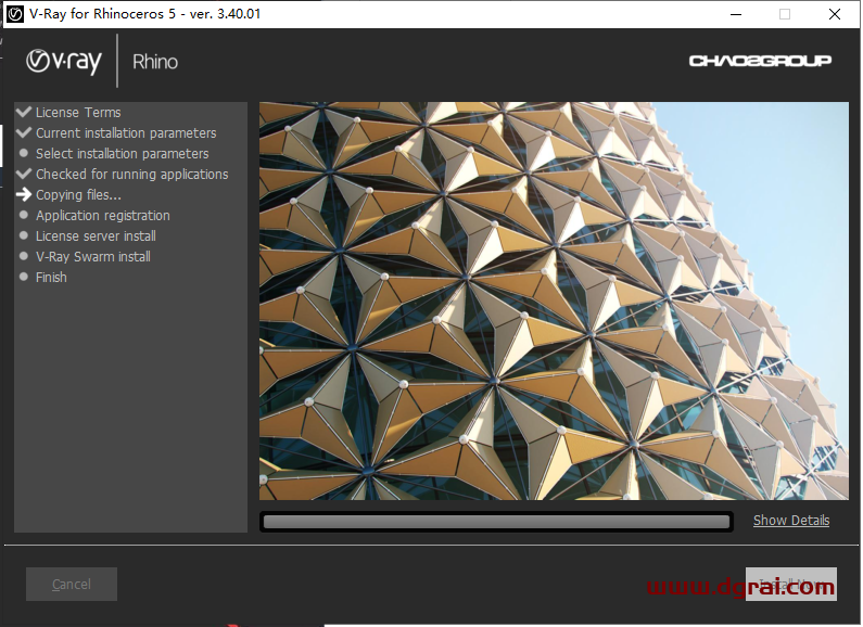 vray3.4 for rhino【支持rhino5】渲染器安装教程