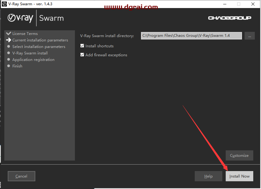 VRay 3.60.02 for Rhino 6 汉化版安装教程