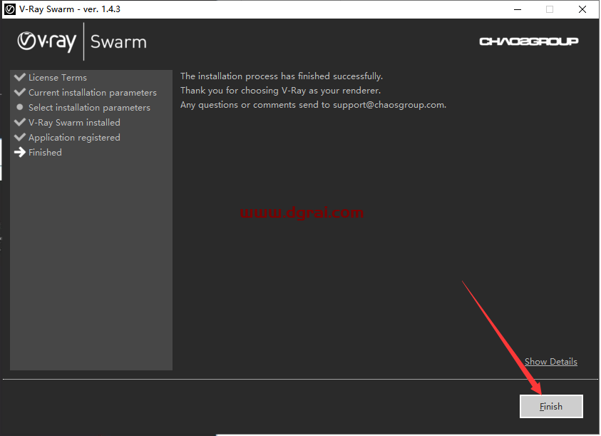 VRay 3.60.02 for Rhino 6 汉化版安装教程