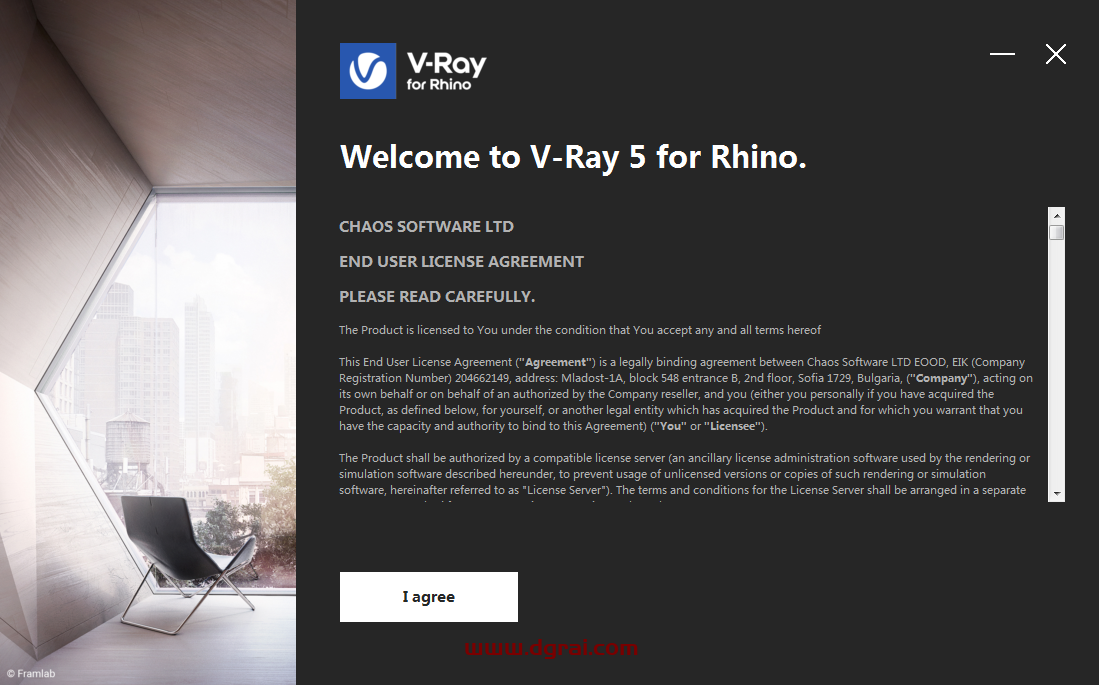vray5.1 for rhino【支持rhino6,7】渲染器安装教程