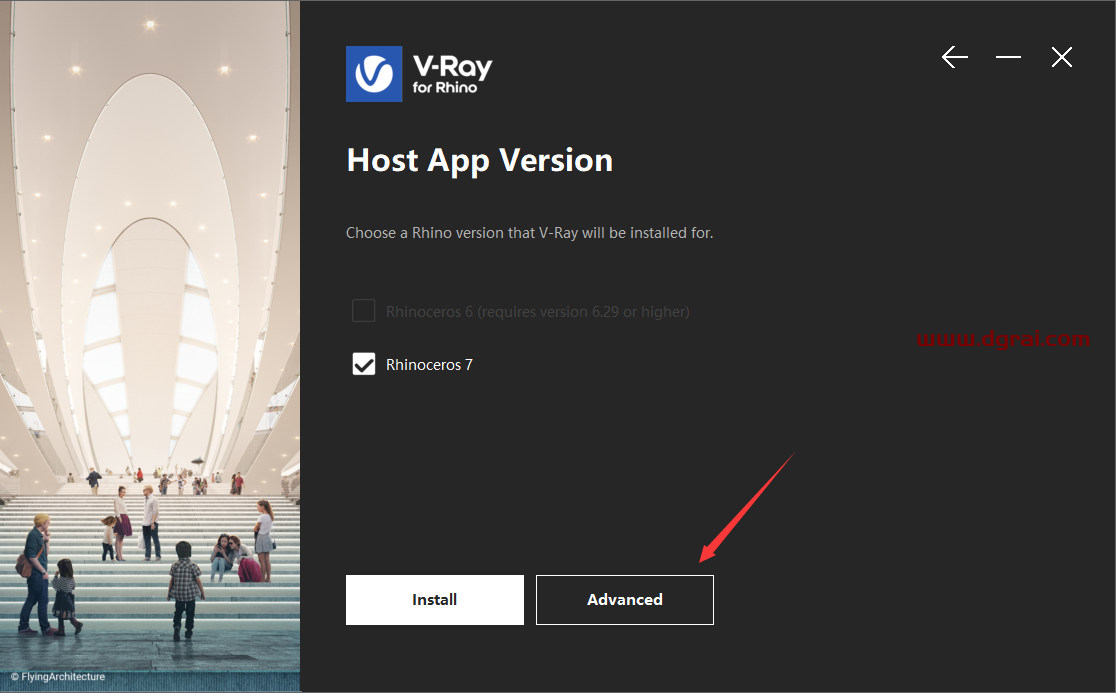 vray5.1 for rhino【支持rhino6,7】渲染器安装教程