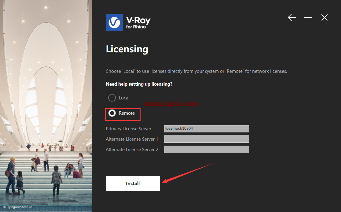 vray5.1 for rhino【支持rhino6,7】渲染器安装教程
