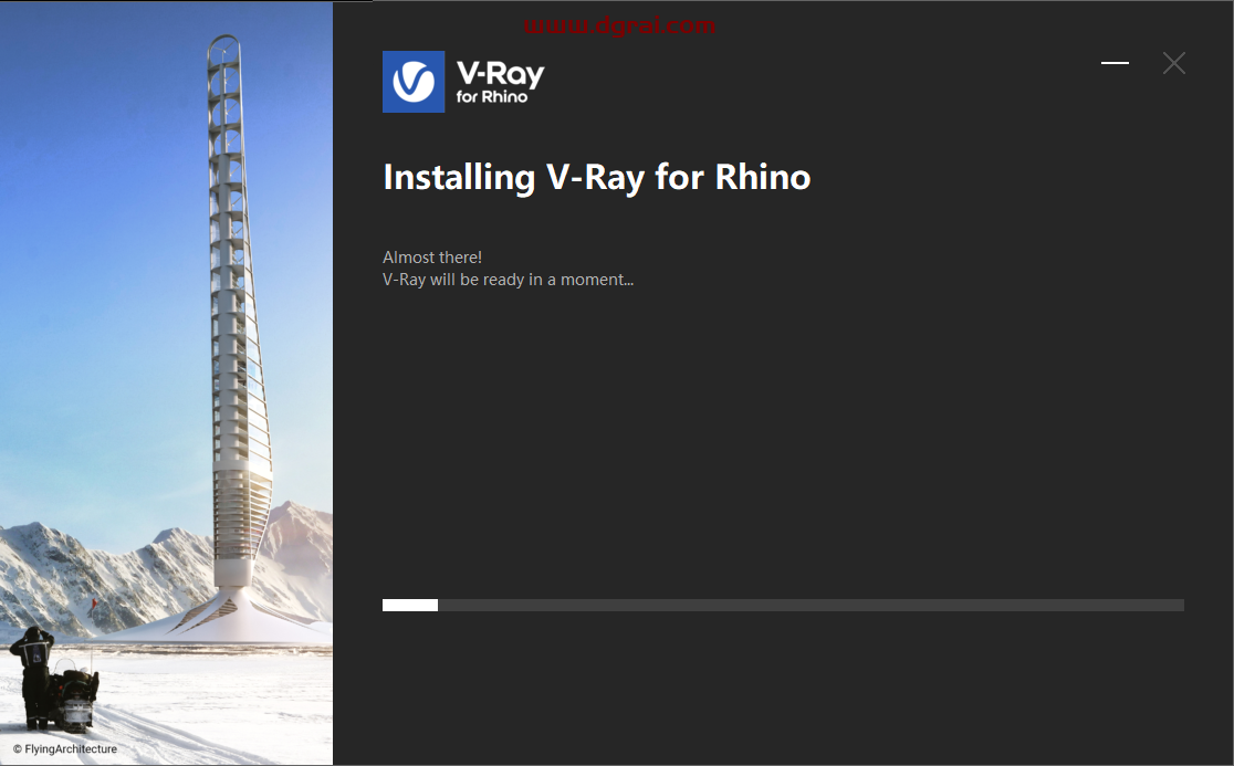 vray5.1 for rhino【支持rhino6,7】渲染器安装教程
