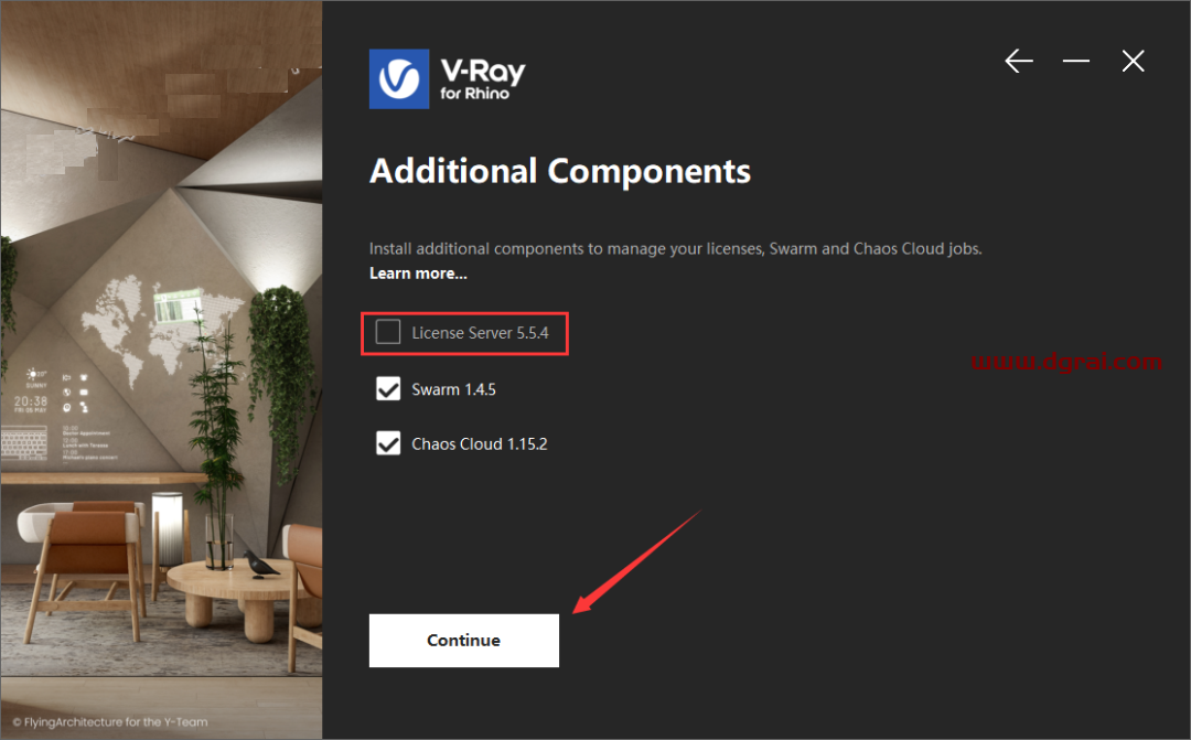 vray5.2 for rhino渲染器【rhino6-8】中文版安装教程