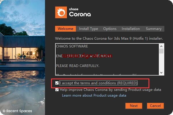 Corona9.1 for 3ds Max 2016-2023中文版安装教程