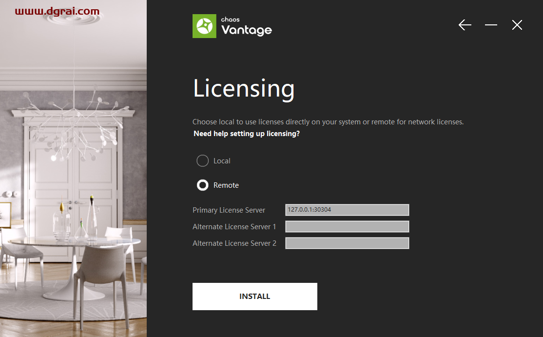 Chaos Vantage v1.5.3【实时光线追踪渲染软件】汉化版安装教程