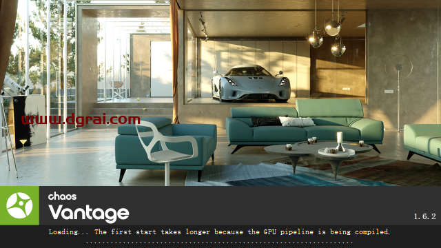 Chaos Vantage v1.6.2【实时光线追踪渲染器】安装教程