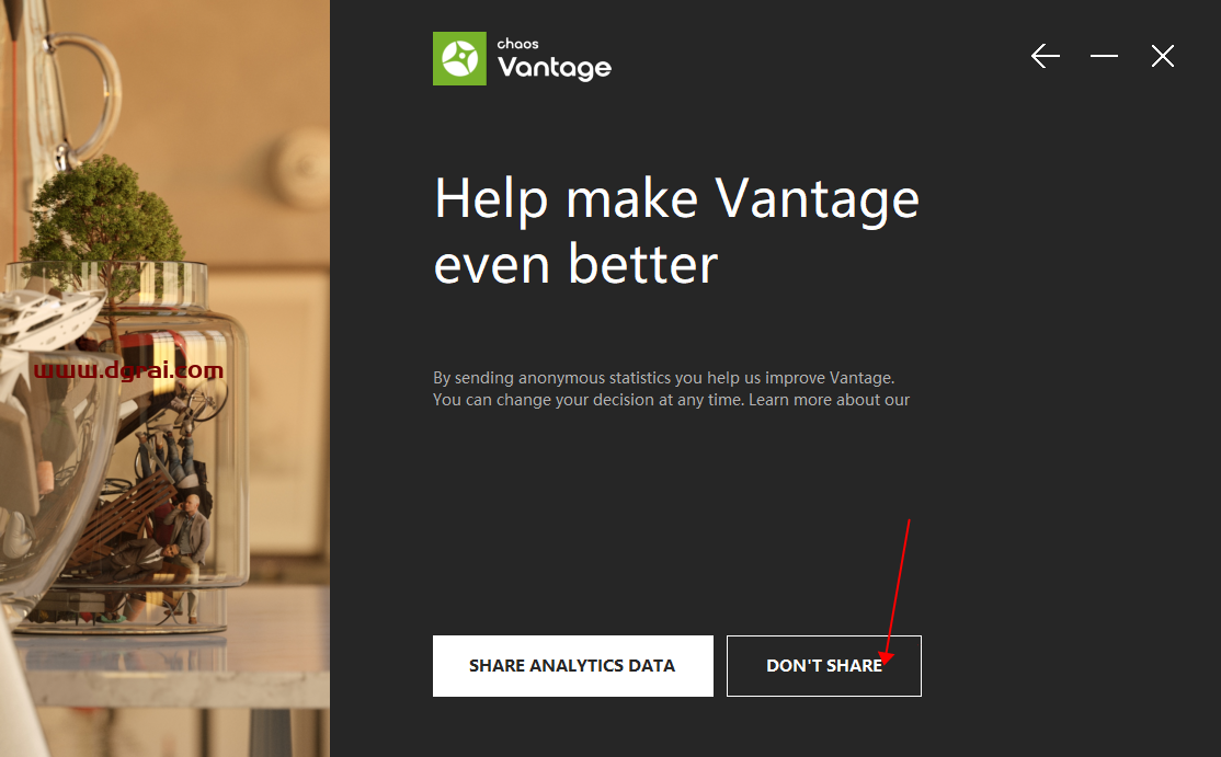 Chaos Vantage v1.7.3【实时光线追踪渲染器】安装教程