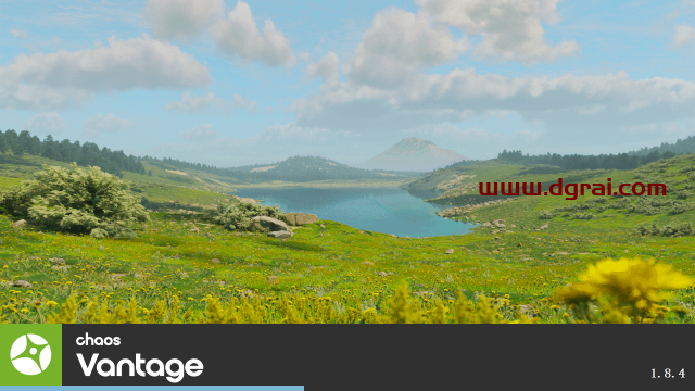 【实时光线追踪渲染软件免费下载】Chaos Vantage v1.8.4安装教程