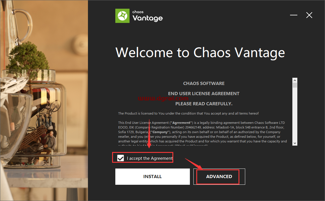 【实时光线追踪渲染软件免费下载】Chaos Vantage v1.8.4安装教程