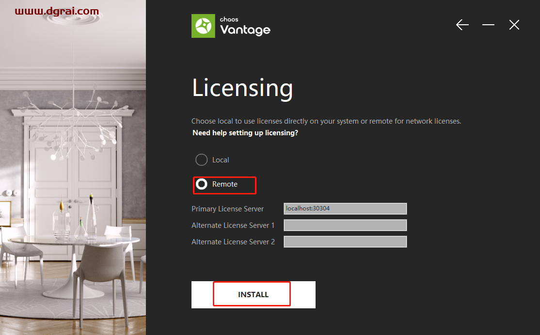 【实时光线追踪渲染软件免费下载】Chaos Vantage v1.8.4安装教程