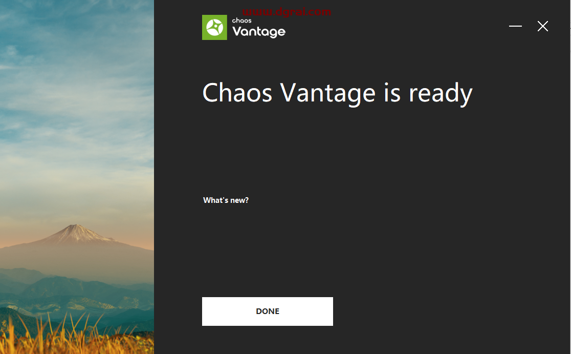 【实时光线追踪渲染软件免费下载】Chaos Vantage v1.8.4安装教程