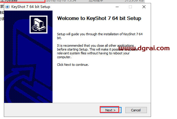 Keyshot v7.2.109安装教程