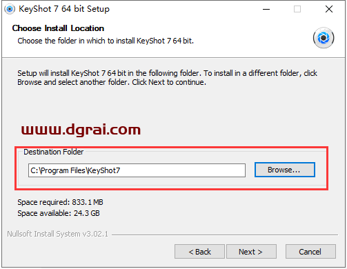 Keyshot v7.2.109安装教程