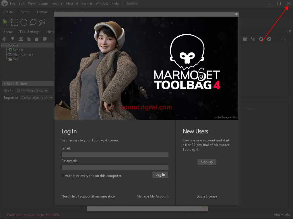 Marmoset Toolbag4.03【八猴渲染器4.03】安装教程