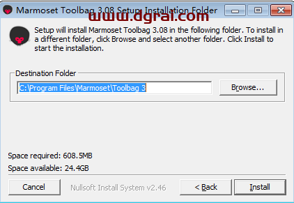 八猴渲染器3.08【Marmoset Toolbag 3.08中文版】安装教程