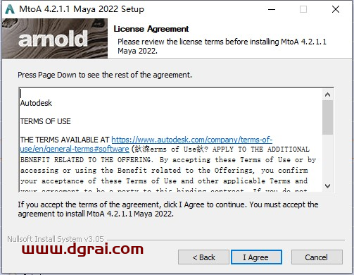 Arnold for maya 2018/2019/2020/2022 v4.2.1.1【阿诺德渲染器】安装教程