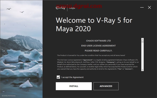 VRay5.1 Next for Maya2018/2019/2020/2022 安装教程