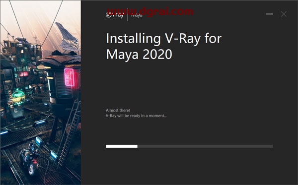 VRay5.1 Next for Maya2018/2019/2020/2022 安装教程