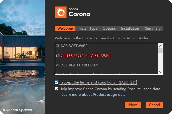 Corona 9 for Cinema 4D R17-2023【CR for C4D】安装教程