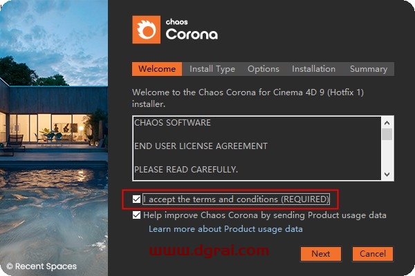 【C4D CR9.1渲染器】C4D实时交互渲染器 Corona Renderer 9 Hotfix 1 for Cinema 4D R17-2023 安装教程