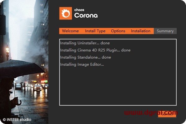【C4D CR9.1渲染器】C4D实时交互渲染器 Corona Renderer 9 Hotfix 1 for Cinema 4D R17-2023 安装教程