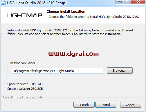 Lightmap HDR Light Studio Carbon 5.9.0【三维渲染室内摄影棚灯光HDR环境软件】安装教程