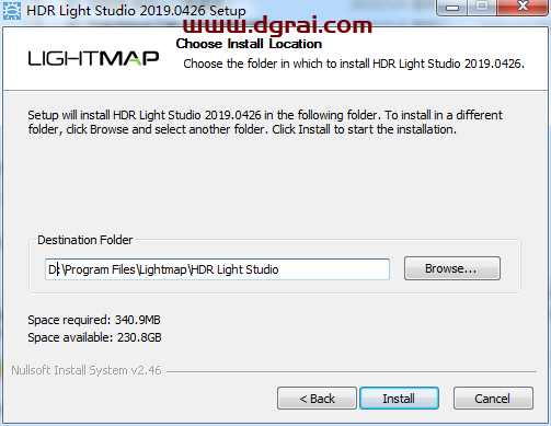 Lightmap HDR Light Studio Carbon 6.1.0【三维渲染室内摄影棚灯光HDR环境软件】安装教程