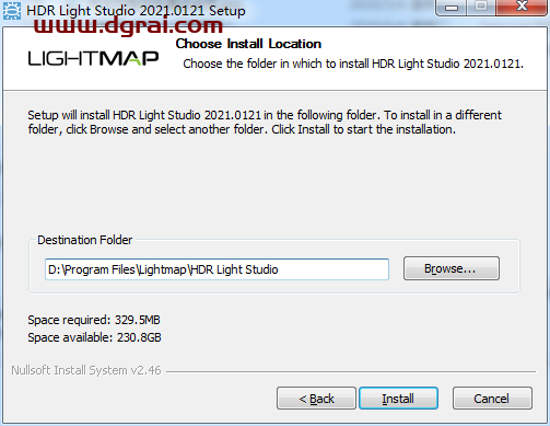 Lightmap HDR Light Studio Carbon 7.2.0【三维渲染室内摄影棚灯光HDR环境软件】安装教程
