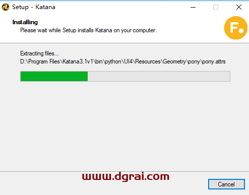 The Foundry Katana 3.1v1【3D渲染工具】安装教程