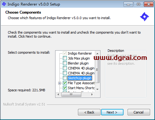 Indigo Renderer v5.0.0 for C4D/Blender/3DS Max/SketchUp 【真实光线跟踪物理渲染器】安装教程