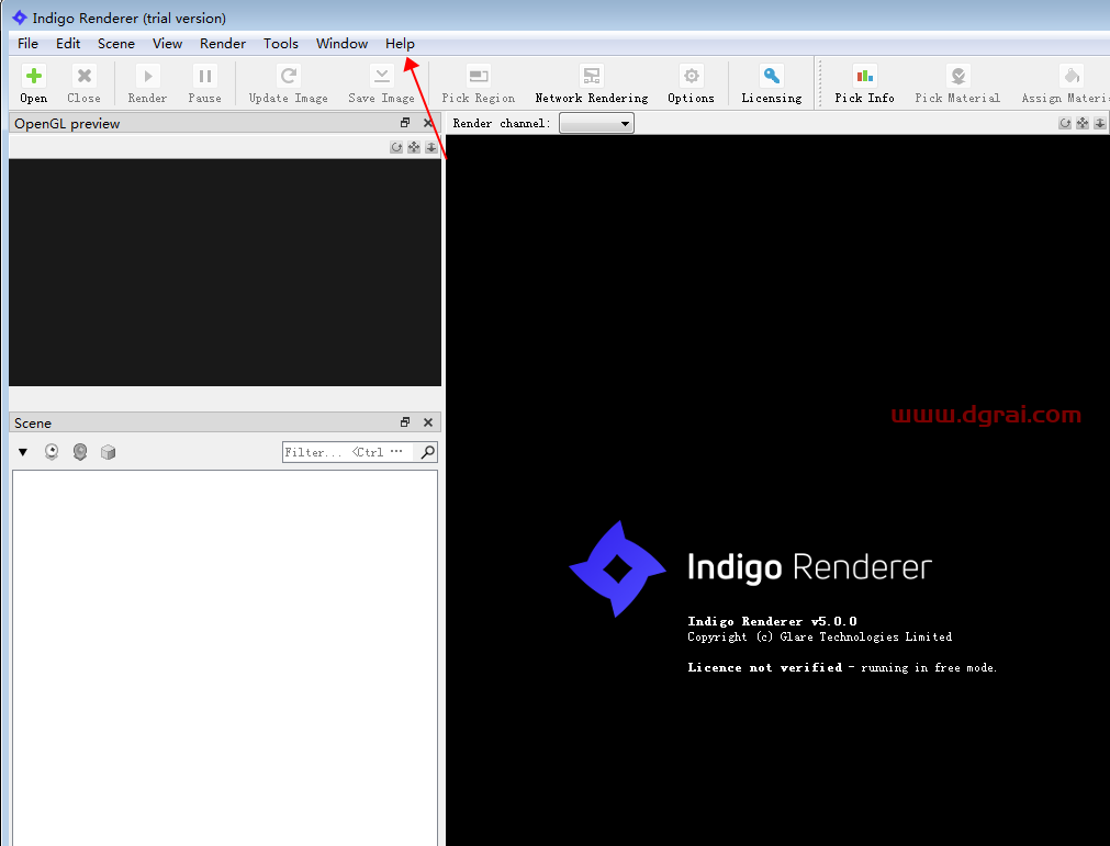 Indigo Renderer v5.0.0 for C4D/Blender/3DS Max/SketchUp 【真实光线跟踪物理渲染器】安装教程