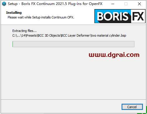 Boris FX Continuum Complete 2021【AE插件bcc2021】安装教程