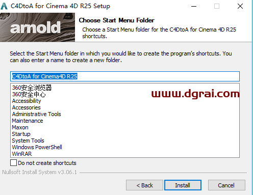 C4D阿诺德渲染器插件：Solid Angle Cinema 4D To Arnold v4.0.0.1 安装教程