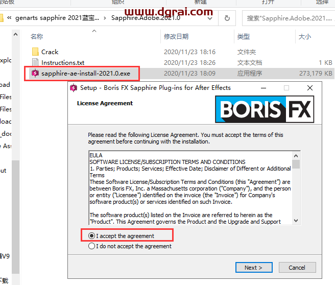 genarts sapphire 2021【蓝宝石视觉特效插件】安装教程