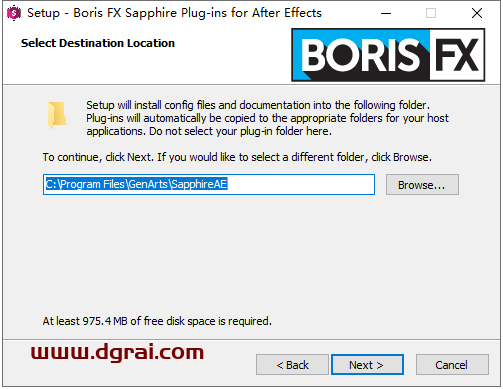 genarts sapphire 2021【蓝宝石视觉特效插件】安装教程