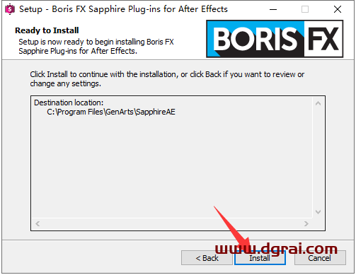 genarts sapphire 2021【蓝宝石视觉特效插件】安装教程