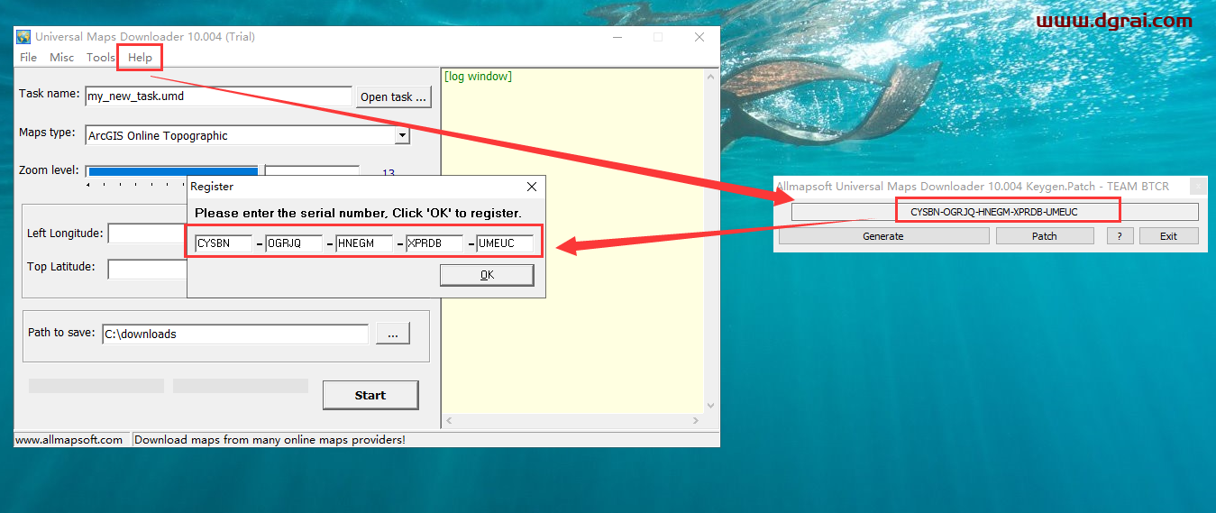 Universal Maps Downloader v10.004【地图下载类软件】安装教程
