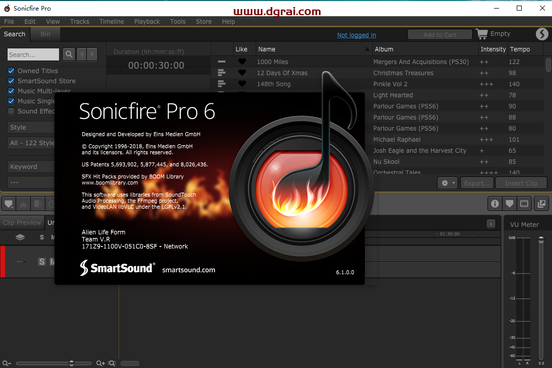 sonicfire pro V6.1【视频配乐软件】安装教程