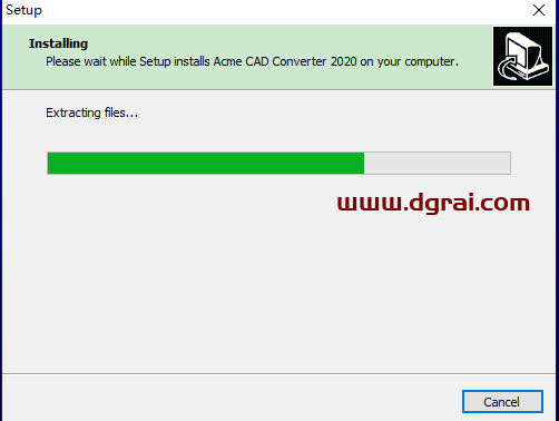 CAD格式版本转换器Acme CAD Converter2020中文版(高版本转低版本)安装教程