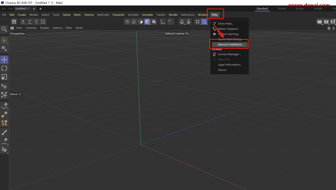 Cinema 4D R26.107下载【C4D R26安装教程】中文版