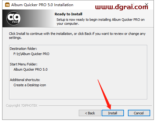 Album Quicker PRO 5.0【PSD批量处理软件】中文版安装教程