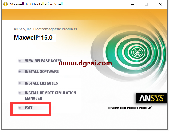 Ansoft Maxwell 16【电磁分析软件】绿色版安装教程